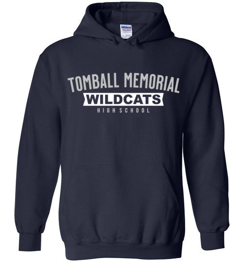 Tomball Memorial High School Wildcats Navy Hoodie 21