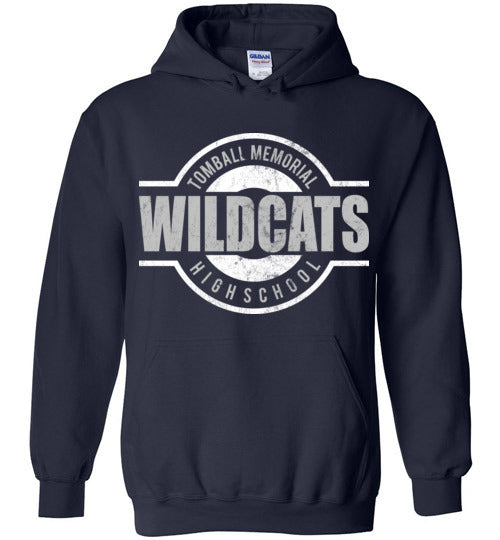 Tomball Memorial High School Wildcats Navy Hoodie 11