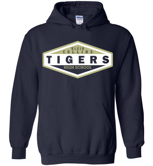 Klein Collins High School Tigers Navy Hoodie 09