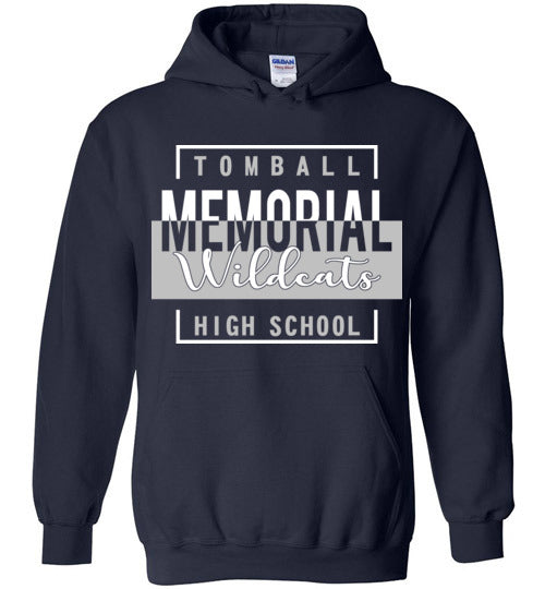 Tomball Memorial High School Wildcats Navy Hoodie 05