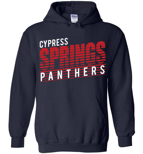 Cypress Springs High School Panthers Navy Hoodie 32