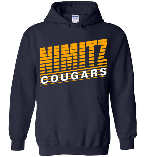 Nimitz High School Cougars Navy Hoodie 32