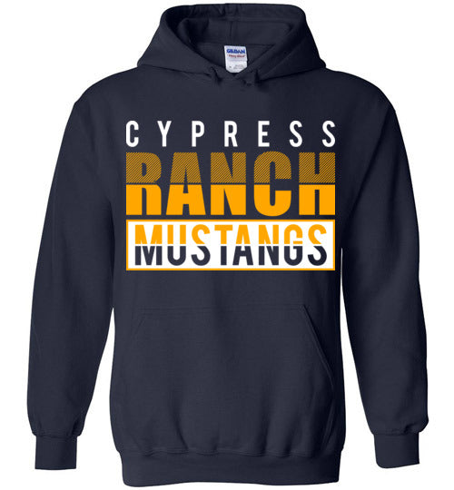 Cypress Ridge High School Rams Navy Hoodie 31