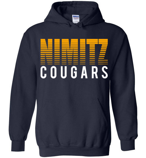 Nimitz High School Cougars Navy Hoodie 24