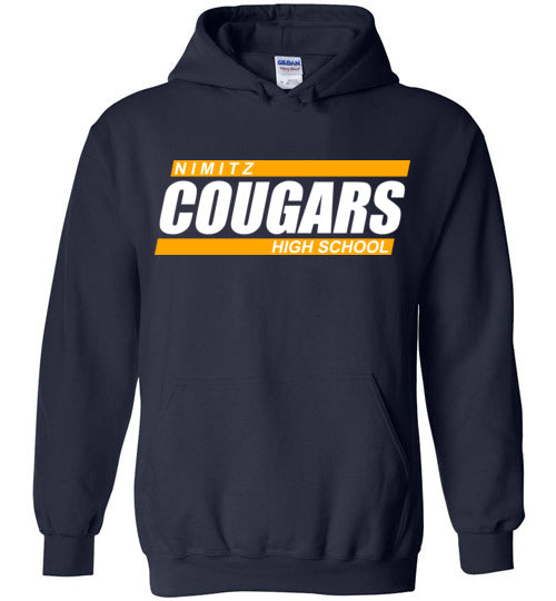 Nimitz High School Cougars Navy Hoodie 72