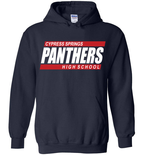 Cypress Springs High School Panthers Navy Hoodie 72