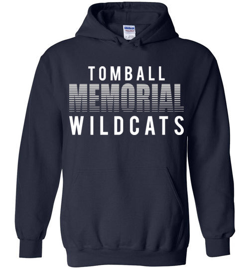 Tomball Memorial High School Wildcats Navy Hoodie 24