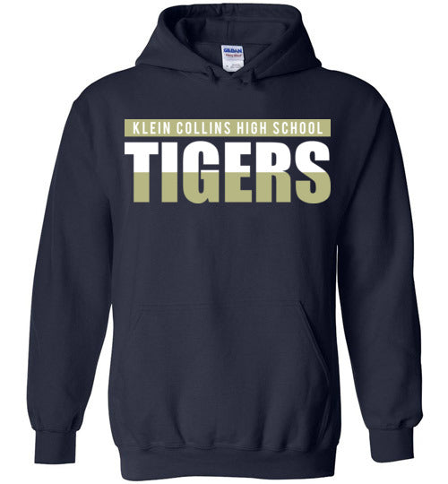 Klein Collins High School Tigers Navy Hoodie 25