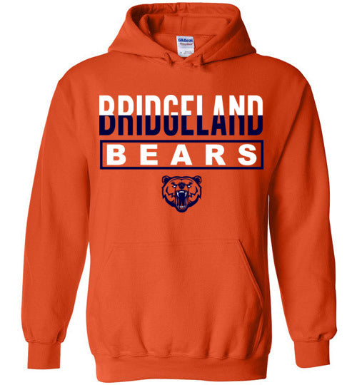 Bridgeland High School Bears Orange Hoodie 29