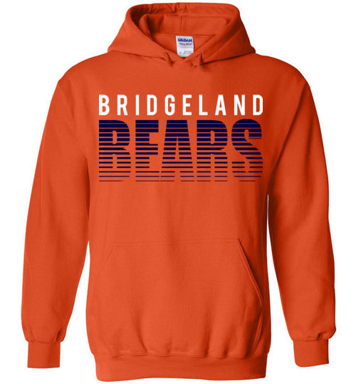 Bridgeland High School Bears Orange Hoodie 24