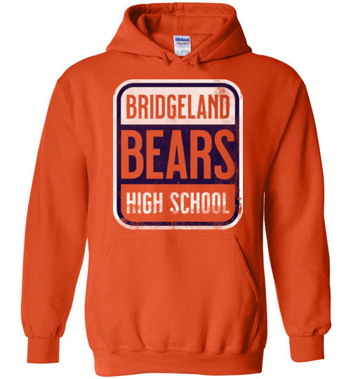 Bridgeland High School Bears Orange Hoodie 01