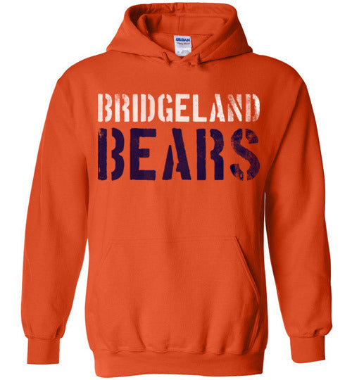 Bridgeland High School Bears Orange Hoodie 17