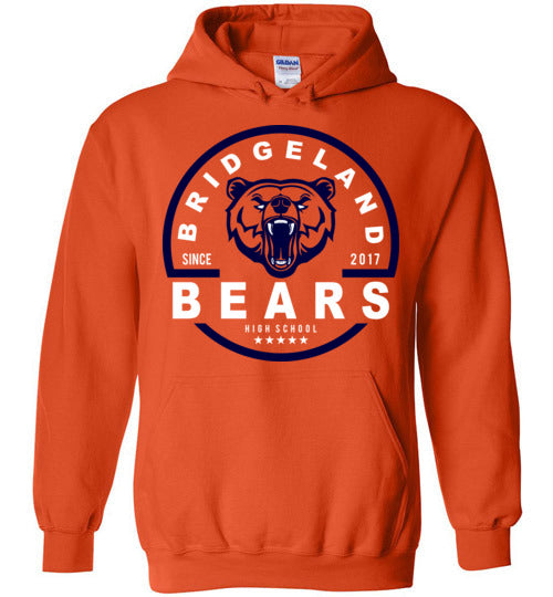 Bridgeland High School Bears Orange Hoodie 04