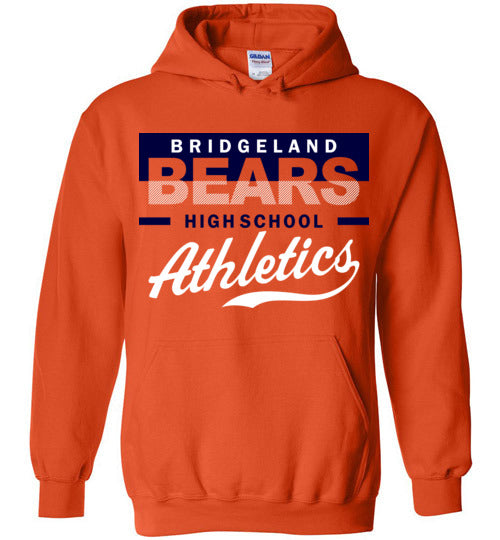 Bridgeland High School Bears Orange Hoodie 48