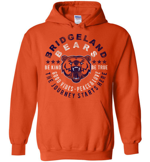 Bridgeland High School Bears Orange Hoodie 16