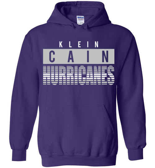 Klein Cain High School Hurricanes Purple Hoodie 35