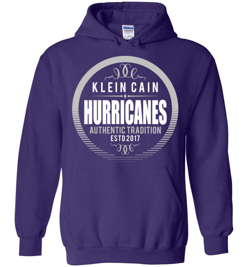 Klein Cain Hurricanes - Design 38 - Purple Hoodie