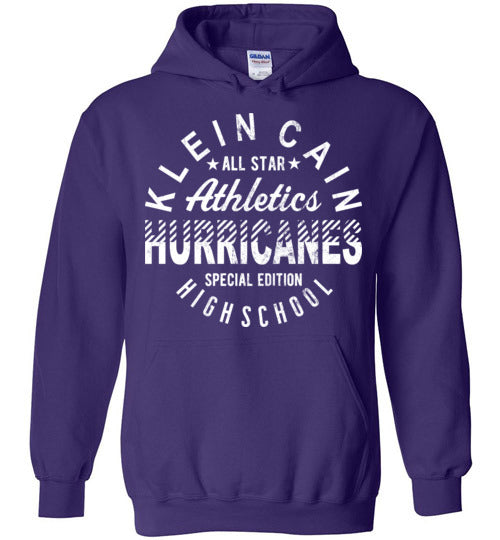 Klein Cain Hurricanes - Design 18 - Purple Hoodie