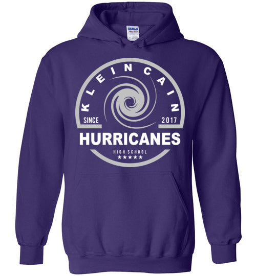 Klein Cain High School Hurricanes Purple Hoodie 04