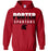 Porter High School Spartans Red Hoodie 29