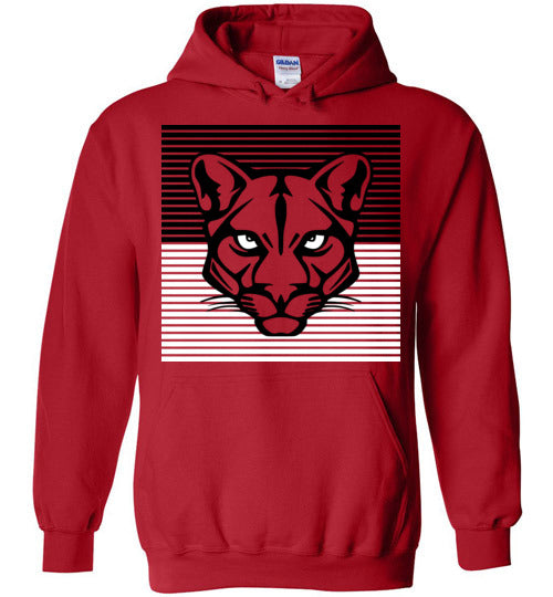 Tomball High School Cougars Red Hoodie 27