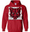 Tomball High School Cougars Red Hoodie 20