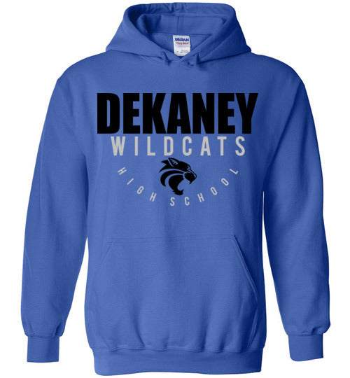 Dekaney High School Wildcats Royal Blue Hoodie 12