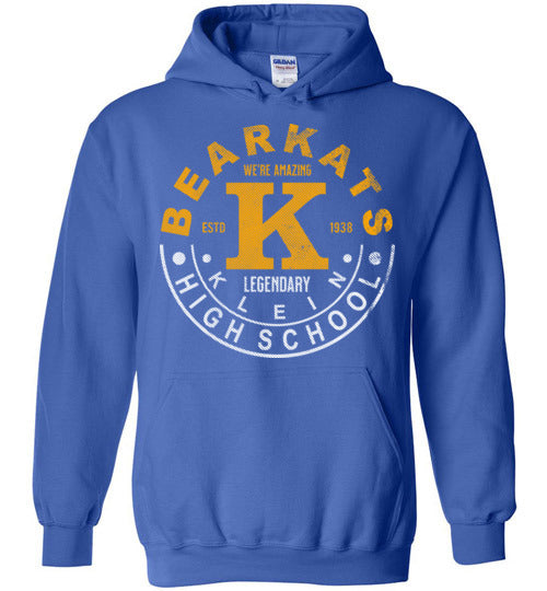 Klein High School Bearkats Royal Blue Hoodie 19