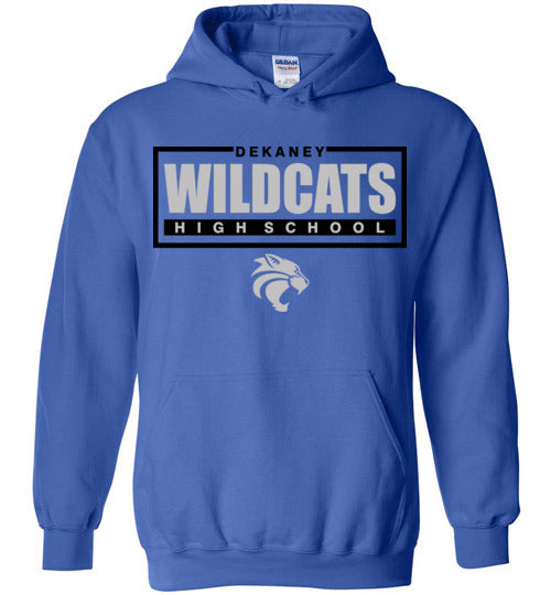 Dekaney High School Wildcats Royal Blue Hoodie 49