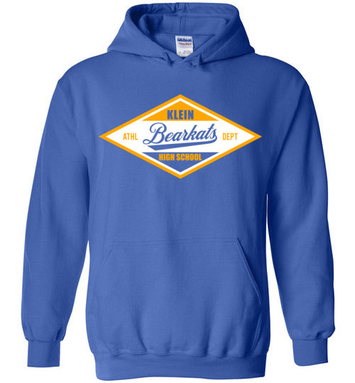 Klein Bearkats - Design 13 - Royal Blue Hoodie