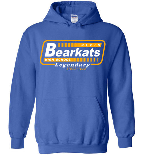 Klein Bearkats - Design 10 - Royal Blue Hoodie