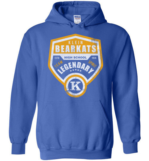 Klein High School Bearkats Royal Blue Hoodie 14