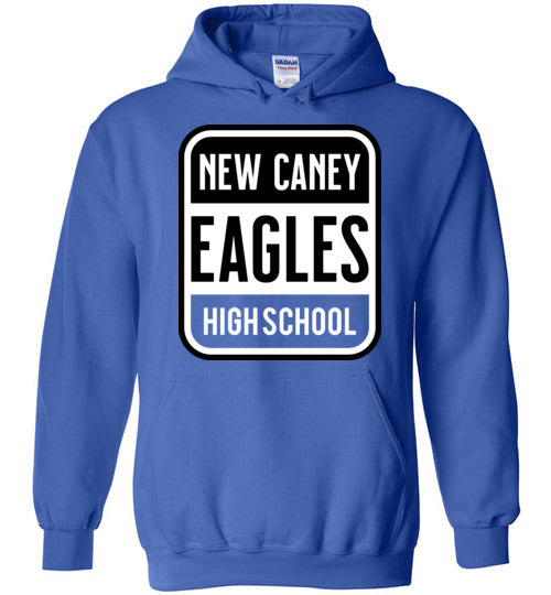 New Caney Eagles High School Royal Hoodie 01