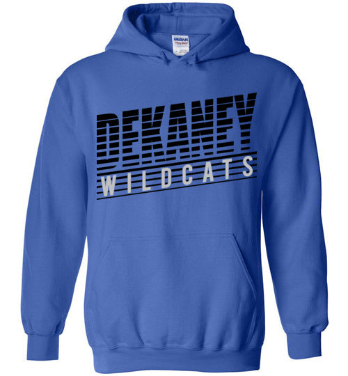 Dekaney High School Wildcats Royal Blue Hoodie 32