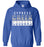 Cypress Creek High School Cougars Royal Blue Hoodie 31