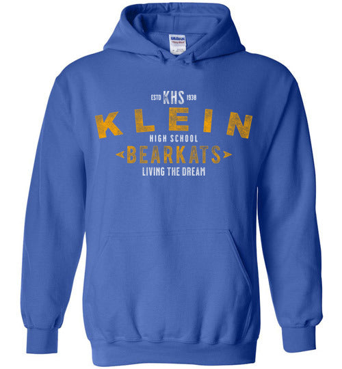 Klein High School Bearkats Royal Blue Hoodie 42