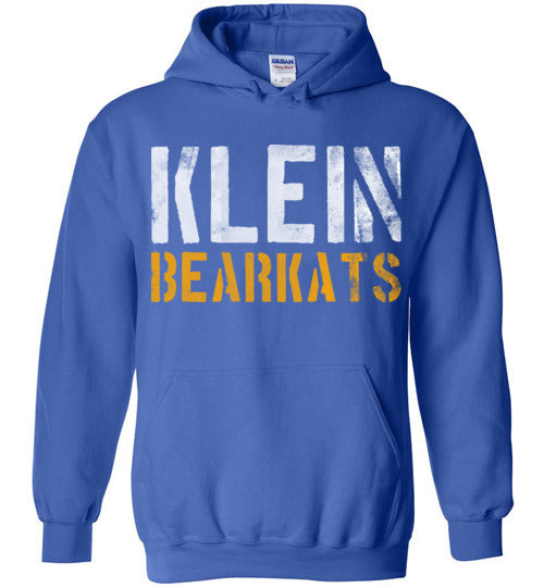 Klein Bearkats - Design 17 - Royal Blue Hoodie