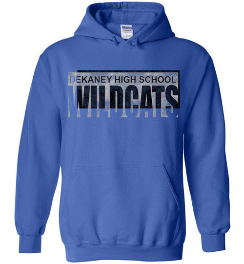 Dekaney High School Wildcats Royal Blue Hoodie 22