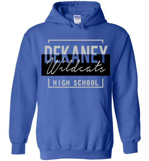 Dekaney High School Wildcats Royal Blue Hoodie 05