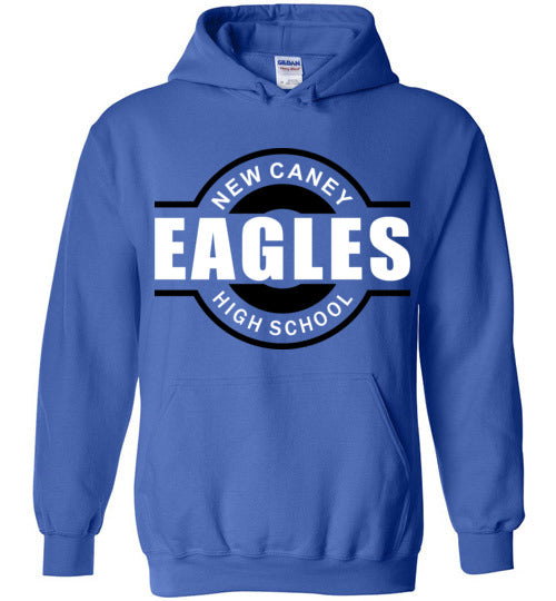 New Caney Eagles High School Royal Hoodie 11