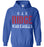 Oak Ridge High School War Eagles Royal Blue Hoodie 17