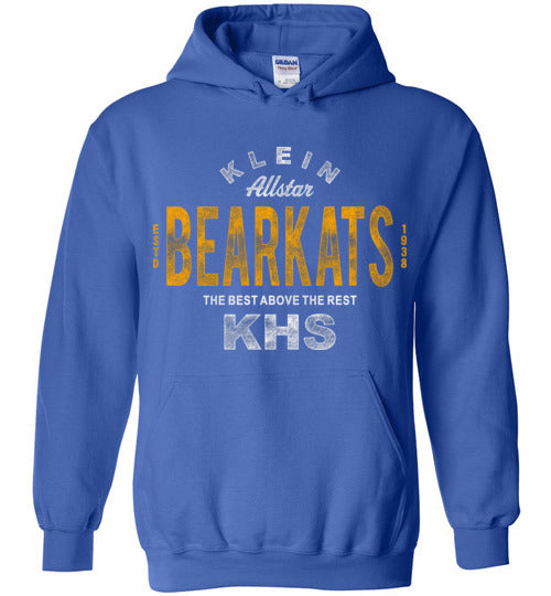 Klein High School Bearkats Royal Blue Hoodie 40