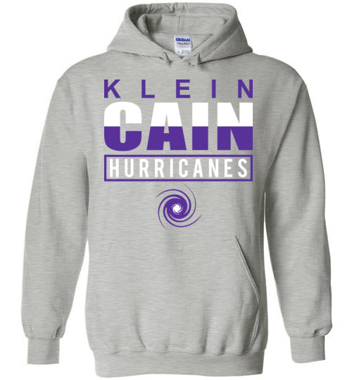 Klein Cain High School Hurricanes Sports Grey Hoodie 29