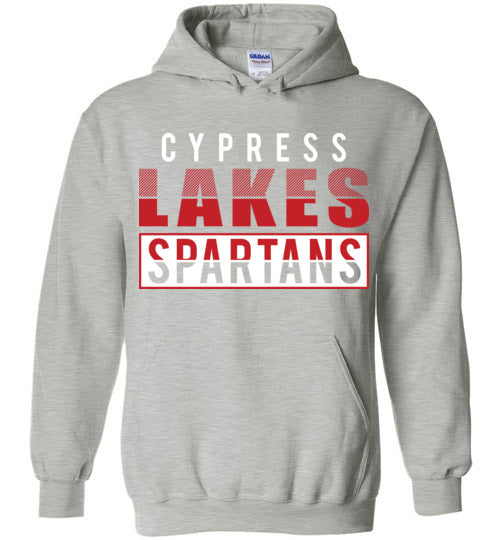 Cypress Lakes High School Spartans Sports Grey Hoodie 31