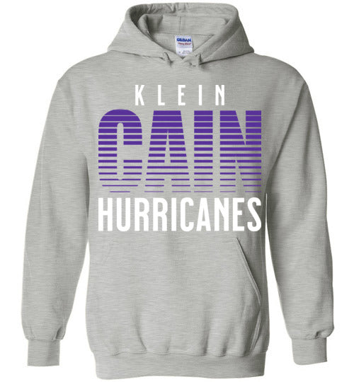 Klein Cain High School Hurricanes Sports Grey Hoodie 24