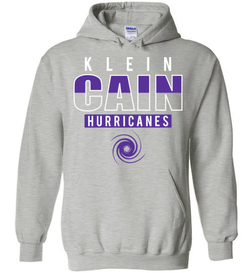 Klein Cain High School Hurricanes Sports Grey Hoodie 23