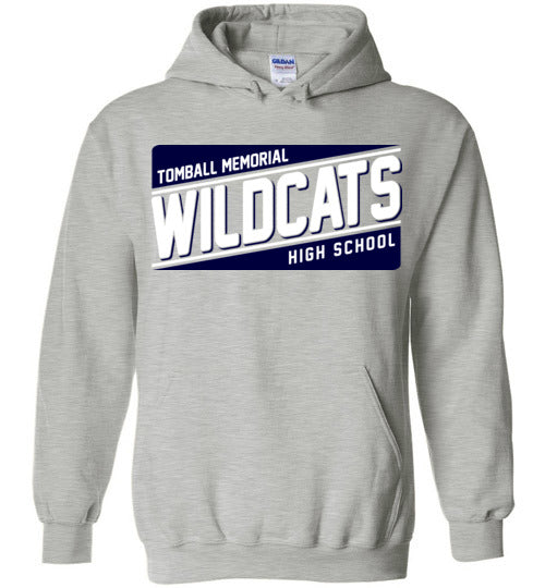 Tomball Memorial High School Wildcats Sports Grey Hoodie 84