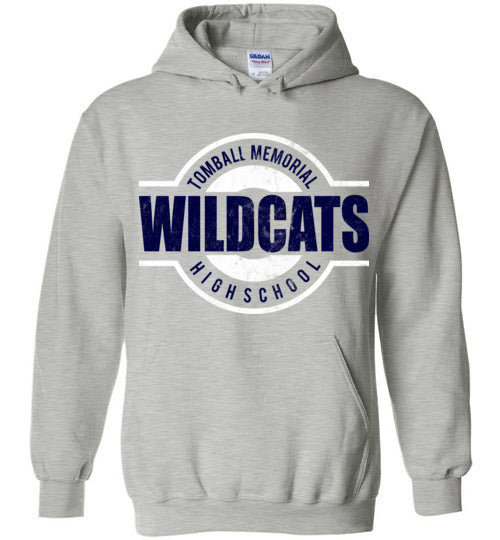 Tomball Memorial High School Wildcats Sports Grey Hoodie 11