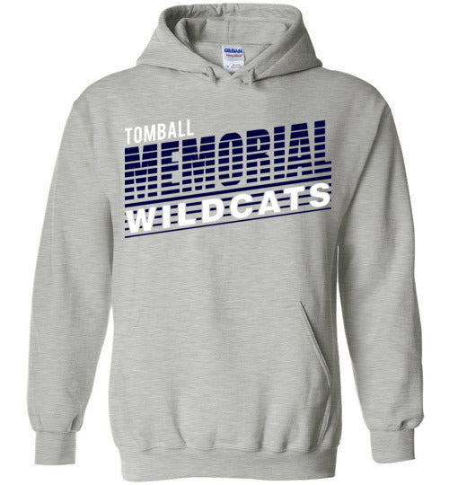 Tomball Memorial High School Wildcats Sports Grey Hoodie 32