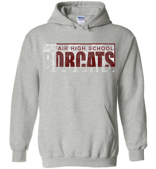 Cy-Fair High School Bobcats Sports Grey Hoodie 22